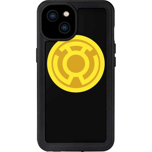 DC Comics Green Lantern Sinestro Emblem iPhone 15 Plus Waterproof Case